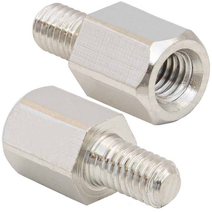 Nickel plated brass male-female hex standoff