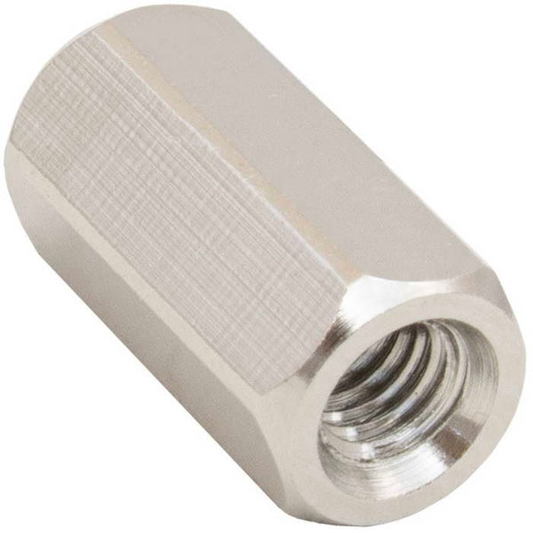 Nickel plated brass female-female hex standoff